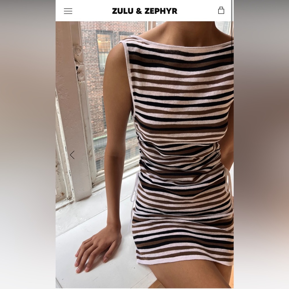 Zulu & Zephyr Knit  Mini Dress Size 4